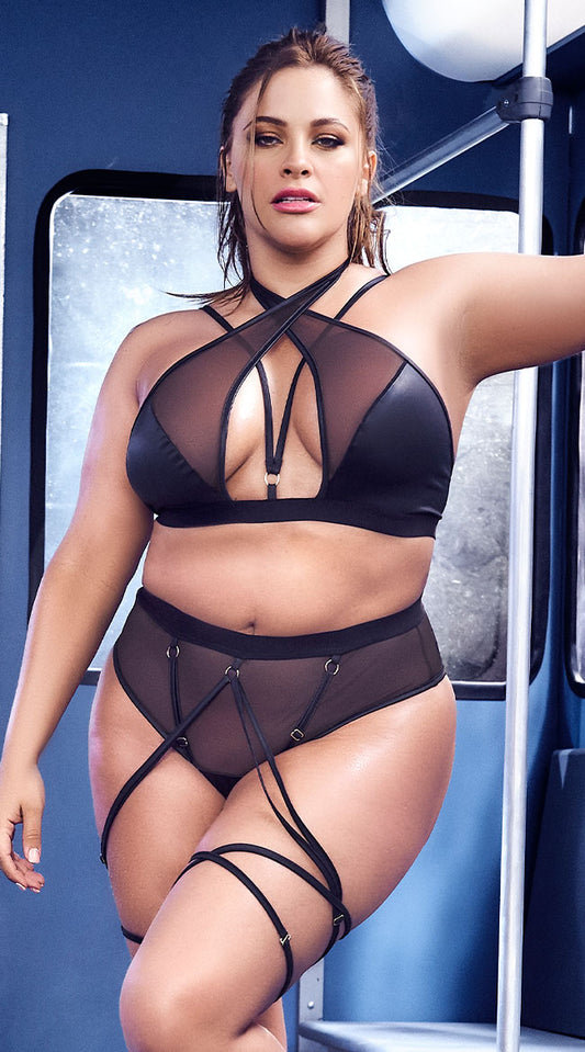  Plus Size Hypnotic Beauty Dance Set