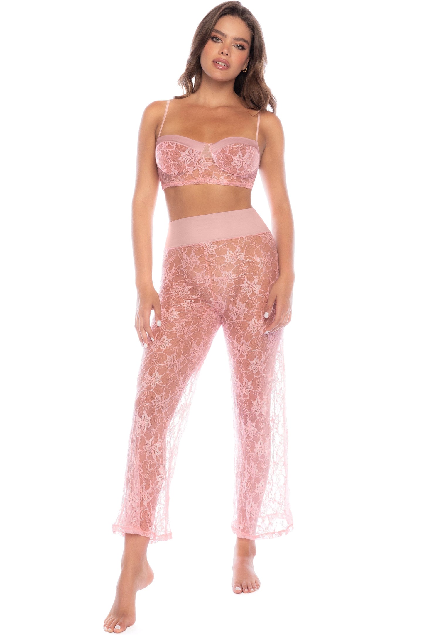  Lace Pajama Set